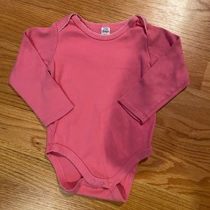 Baby Boden 18-24 mo pink onesie
